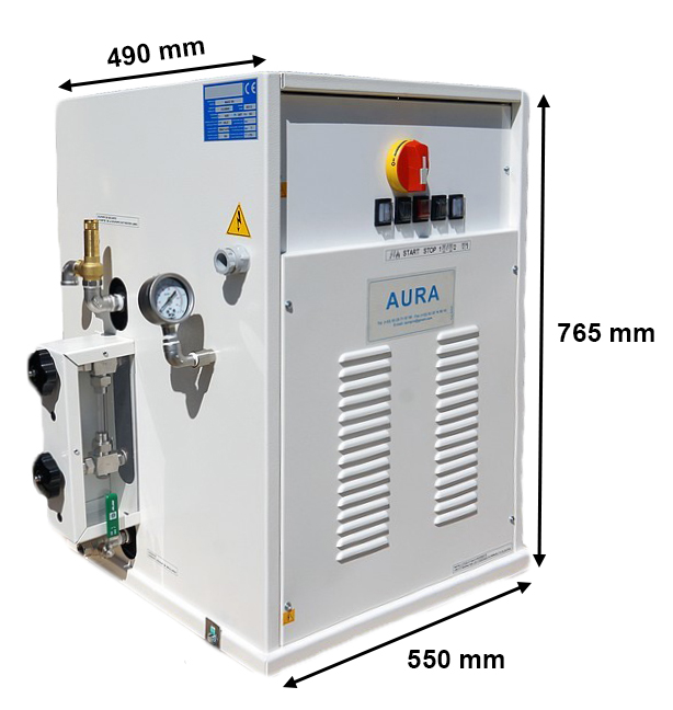 Dimensions Générateur vapeur MA 24
